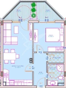 Двустаен апартамент в Сарафово 621-19938