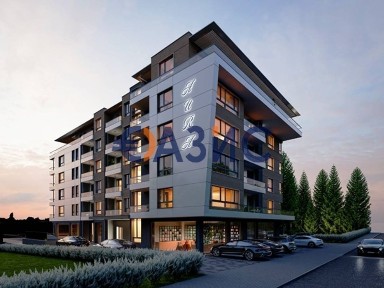 Апартамент с 1 спалня в сграда в строеж в Несебър, България, 59,47 кв.