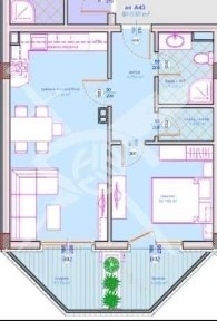 Двустаен апартамент в Сарафово 625- 20008