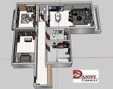 Тристаен апартамент в гр. Велико Търново, кв. 
