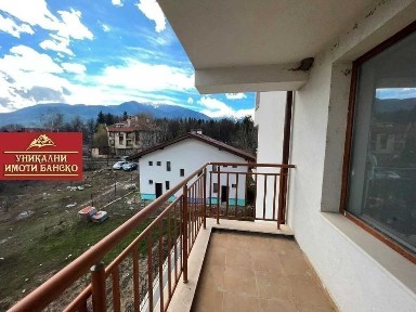 До центъра и парка в Банско! Двустаен апартамент за продажба