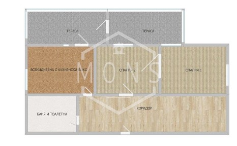 3-стаен в Велико Търново, област-гр. Горна Оряховица площ 71 цена 39900