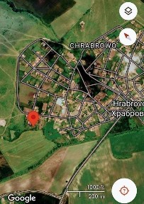 Парцел с паднала къща Храброво /Hrabrovo