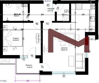 Двустаен апартамент кв. Изгрев - Траян Кателиев