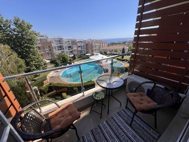 Двустаен с гледка море150 м до морето