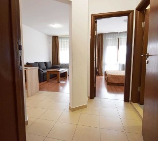 Намалена цена! Обзаведен двустаен апартамент, Белведере, Банско