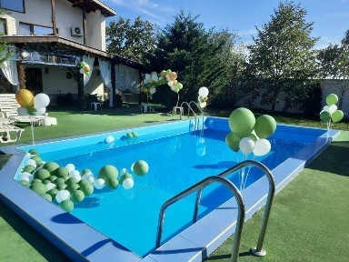 Вила с горещо джакузи и отопляем басейн в с. Лъка на 12 км. до Бургас