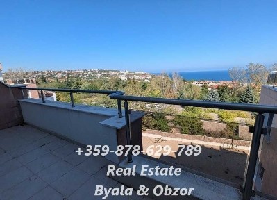 Нов двустаен апартамент с морска гледка и просторна тераса