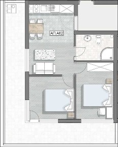 Тристаен апартамент в Пампорово - Директно от собственика.