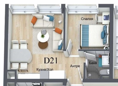 Двустаен апартамент в комплекс в Пампорово - Директно от инвеститора