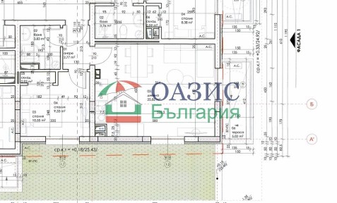 2-стаен апартамент на 1-ви етаж с двор, Антик-15, Созопол, Област