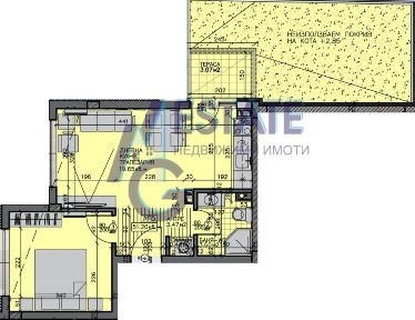 Двустаен апартамент в ж. к. Зорница, гр. Бургас. Само на 300 метра