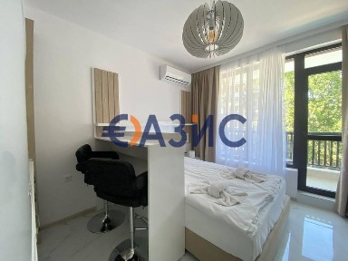 Студио на 2-ри етаж, Грийн Парадайз 5, Приморско - 29,89 кв. м.