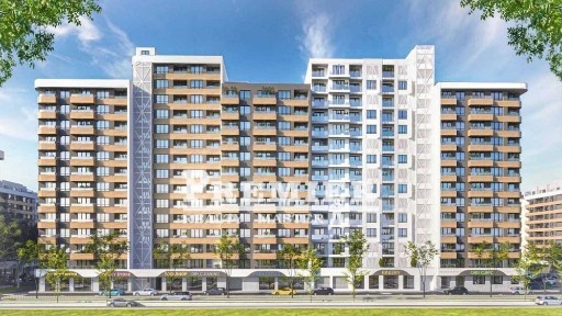 Двустаен апартамент с гледка към морето в най-новия квартал на Бургас