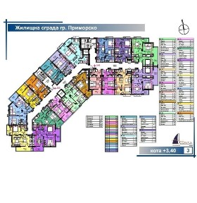 Едностаен апартамент студио в гр. Приморско.