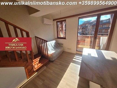 Двустаен апартамент - мезонет за продажба в Банско