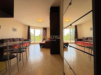 Студио с морска гледка в целогодишен комплекс в Ахелой. #5127