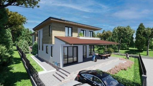 Двуетажна къща с 3 спални в Приселци в самостоятелен парцел