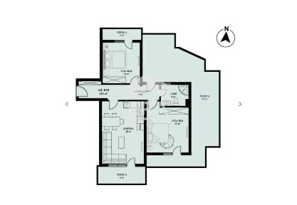 ЕРА Фаворит продава тристаен апартамент с покривна тераса в Люлин 5