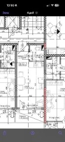 1-стаен в Бургас, област-с. Черноморец площ 41