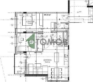 Просторен тристаен Без Комисионна от купувача, кв. Самара 3