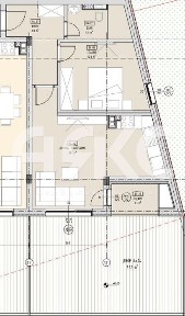 Двустаен апартамент в кв. Малинова долина пред АКТ 16