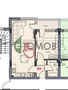 Южен двустаен апартамент в кв. Загорка