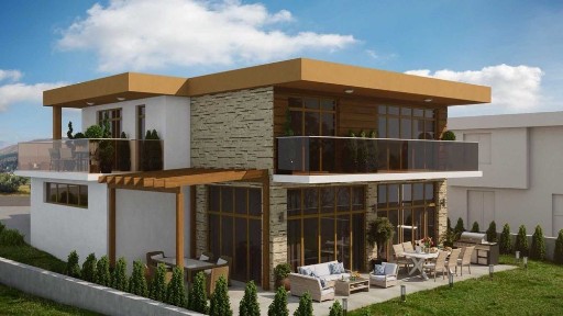 Голяма луксозна къща с уникална панорамна гледка в село Изгрев