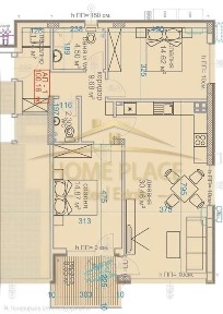 Просторен тристаен апартамент в кв. Виница
