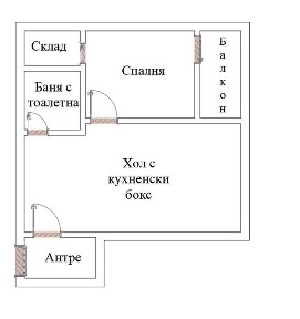 2-стаен в София-Манастирски Ливади площ 65 цена 185000