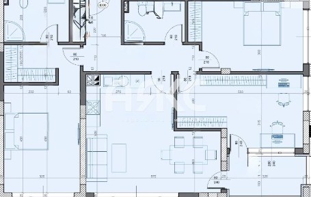 Четиристаен апартамент в кв. Манастирски ливади.