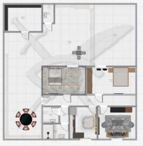 Тристаен апартамент в Каменица 2 92415