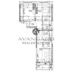 оф. 23141 Тристаен нова сграда/ Тракия