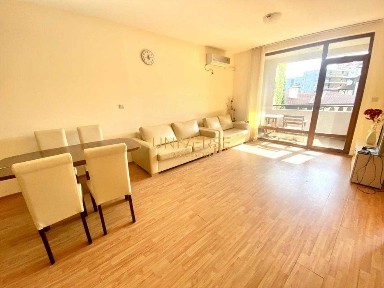 2+1 апартамент на първа линия с частен плаж в Свети Влас. #5393