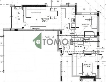 Тристаен апартамент в кв. Самара 3