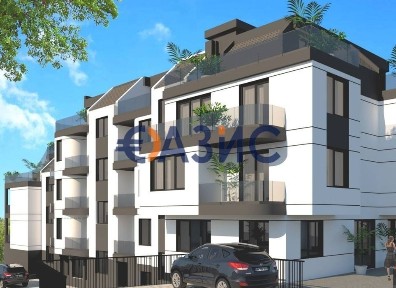 Студио на първа линия море в нов комплекс „Лазурен бряг“, Черноморец