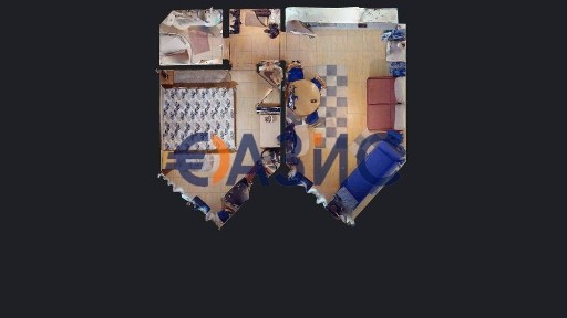 Апартамент с 1 спалня в комплекс Амадеус 1, Слънчев Бряг, България, 64