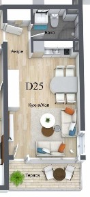 Едностаен апартамент в комплекс в Пампорово - Директно от инвеститора