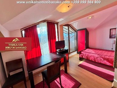 На 5 минути пеша от центъра! Едностаен апартамент за продажба в Банско