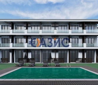 Студио на 2-ри етаж, комплекс Съни Айо, Свети Влас, България - 41,93