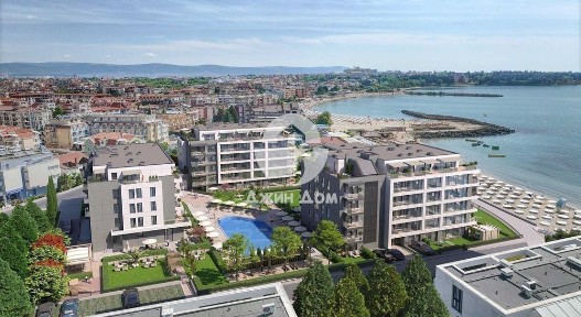 Тристайни апартаменти с ГЛЕДКА МОРЕ в к-с Олимпия Резиденс, с. Равда