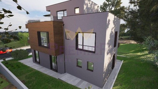 Нова къща с морска панорама в с. Лъка, общ. Поморие.