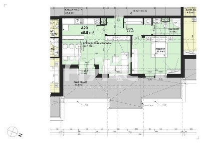 Двустаен апартамент в кв. Малинова долина - до ключ !