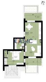 2-стаен апартамент на 4-ти етаж, Антик-15, Созопол, Област Бургас - 95