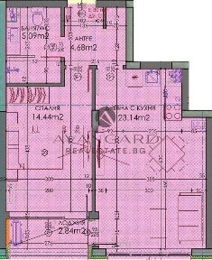 оф. 25968 Двустаен с акт 16/ Тракия