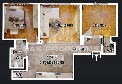 3-стаен в София-Център площ 90