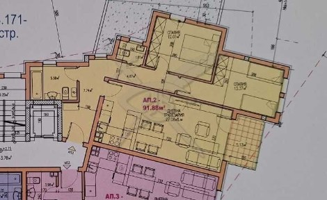 Тристаен апартамент в Асеновград! 1409-40204