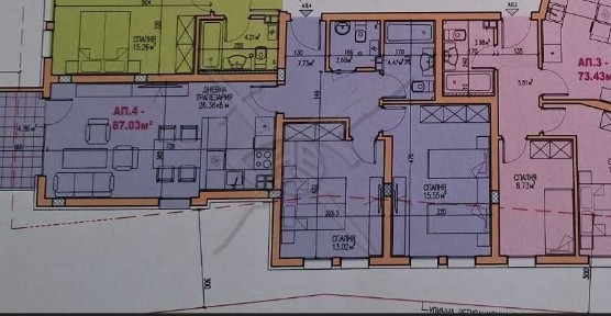 Тристаен апартамент в Асеновград! 1409-40202