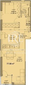 3-стаен в Варна-Трошево площ 93 цена 175000