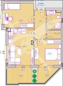 Тристаен апартамент в Сарафово 625 - 20017 - 2